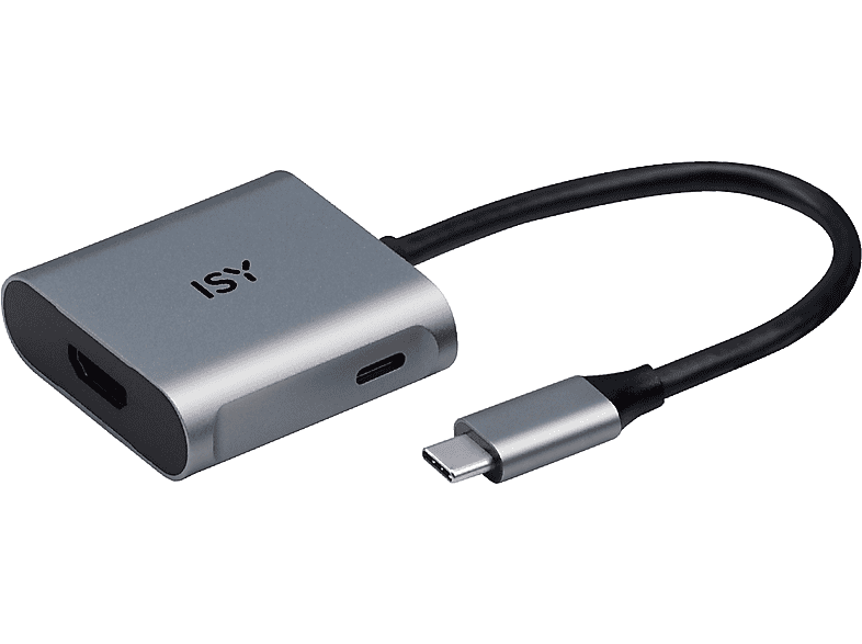 ISY IAD10151 USBC Adapter, Silber Aluminium USBC Adapter kaufen