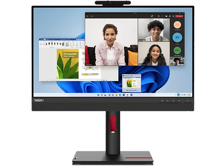 LENOVO ThinkCentre Tiny-In-One 24 Gen 5 23,8 Zoll Monitor for Business, Full-HD, 6 ms Reaktionszeit, 60 Hz, Schwarz