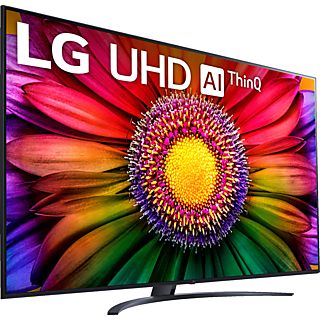 TV LED 86" - LG 86UR81006LA, UHD 4K, Inteligente α7  4K Gen6, Smart TV, DVB-T2 (H.265), Azul Ceniza