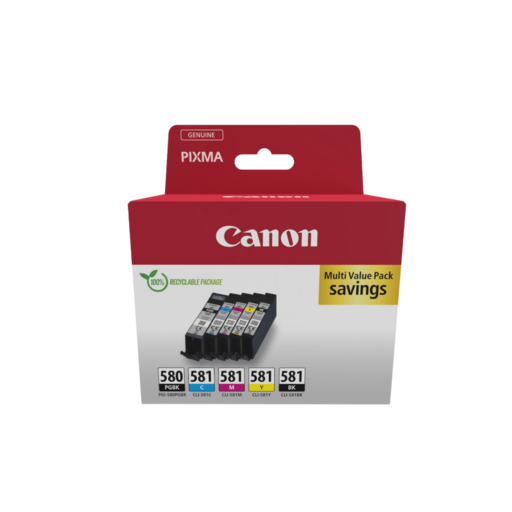 Canon PGI-580/CLI-581 Inktcartridges Multipack