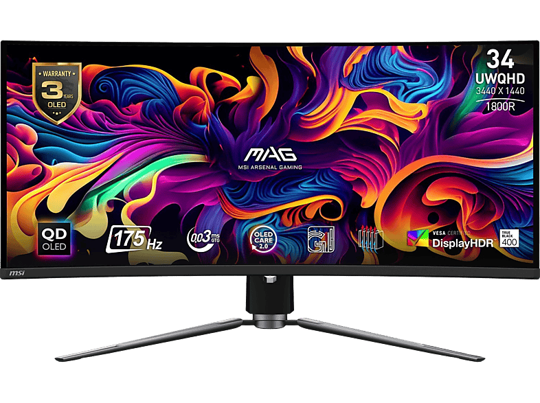 MSI Gaming Monitor Mag 341cqp 31