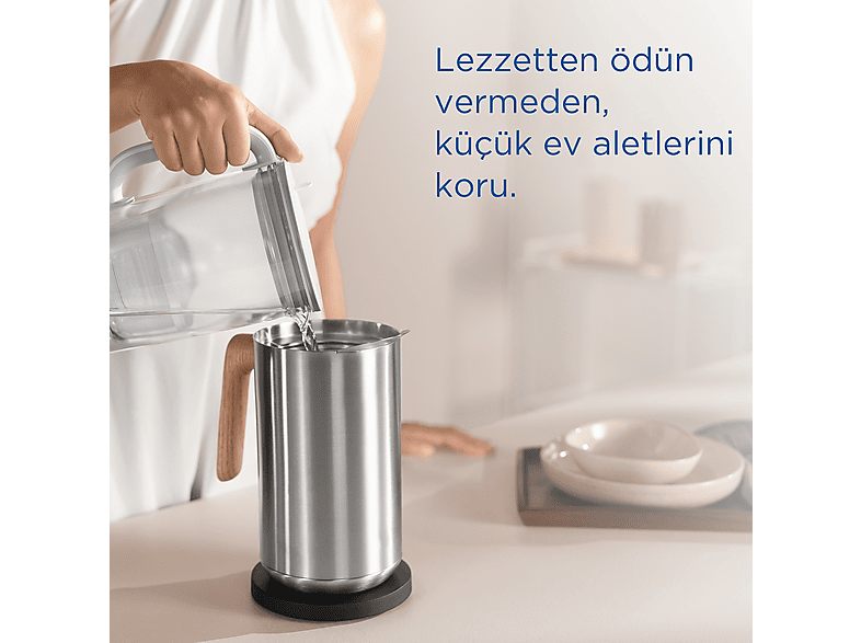 BRITA Maxtra Pro Kireç Uzmanı Üçlü Filtre Kartuşu Su Arıtma Sürahi Filtresi_1