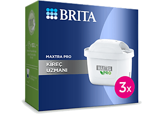 BRITA Maxtra Pro Kireç Uzmanı Üçlü Filtre Kartuşu Su Arıtma Sürahi Filtresi_0