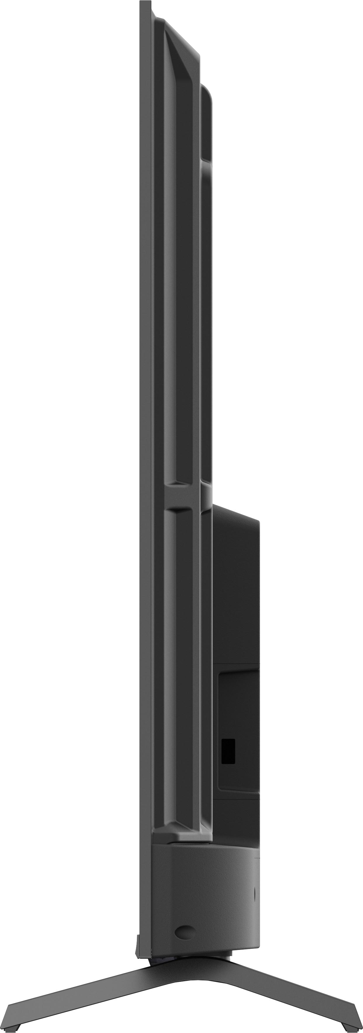 Eine Schachtel mit einer rosa-lila Glühbirne, einem blauen Bluetooth-Symbol.