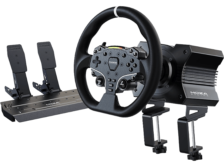 MOZA R5 Racing Simulator Bundle Masa Üstü Oyuncu Direksiyonu Siyah_0