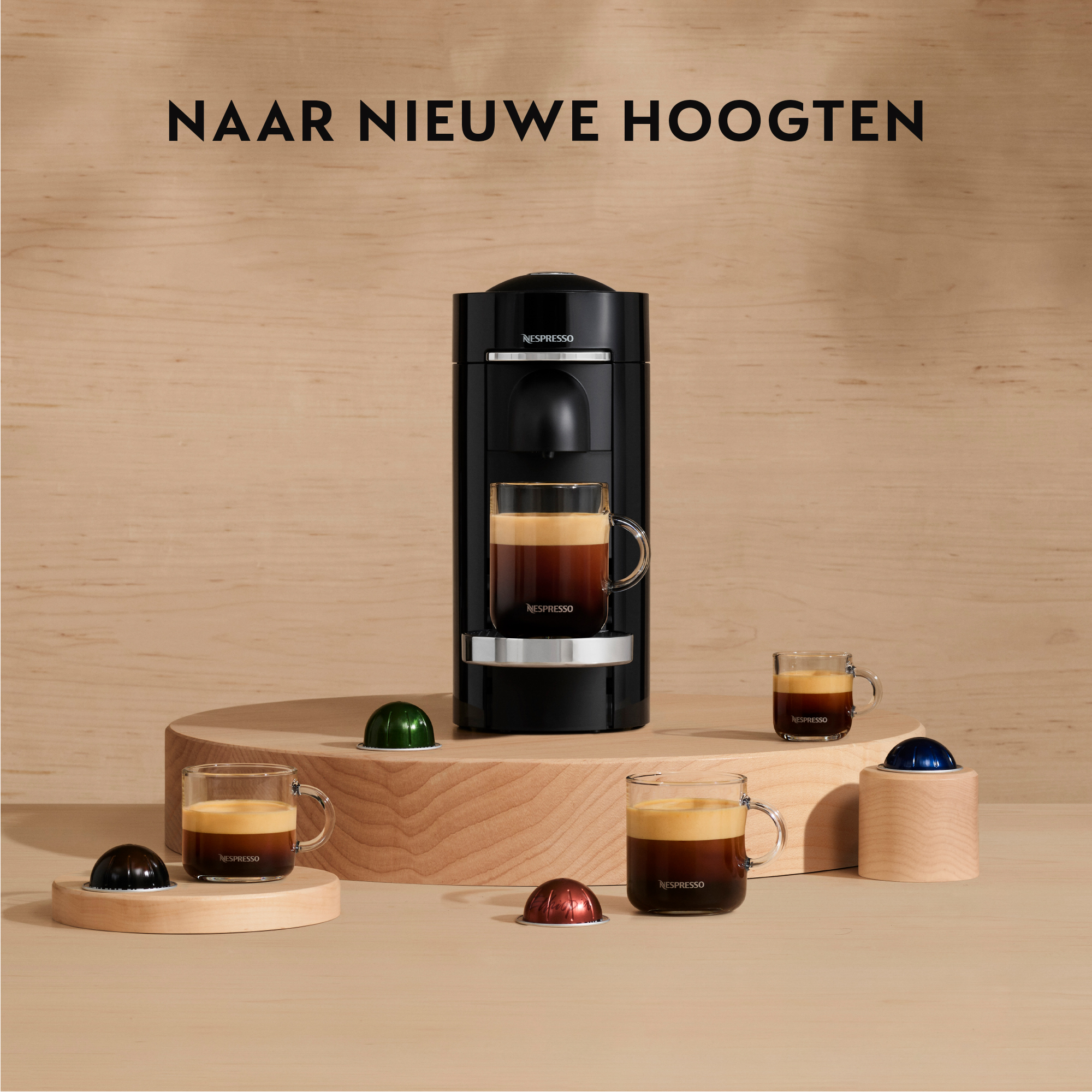MAGIMIX  Nespresso Vertuo Plus (11389B) - Capsulemachine - Rood
