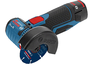 BOSCH PROFESSIONAL GWS 12V-76 Akkumulátoros sarokcsiszoló, 12V, akku és töltő nélkül (06019F2000), kék