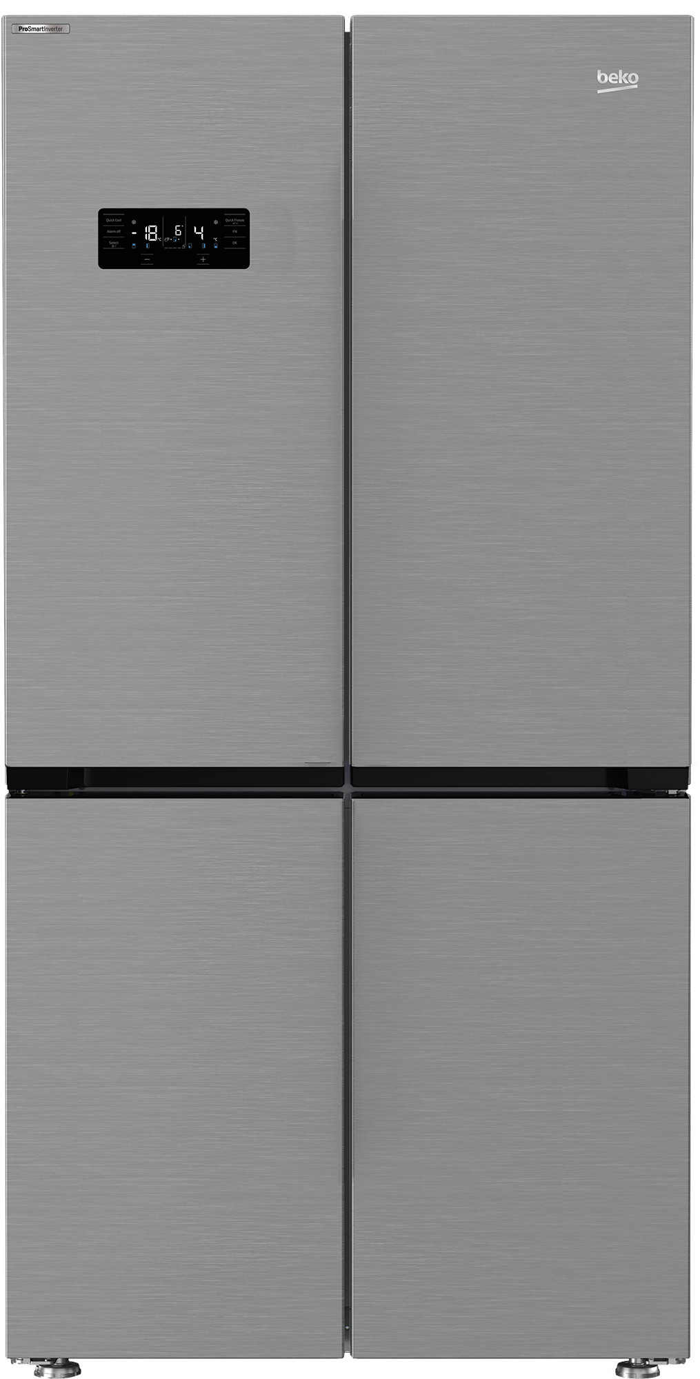 なべ Lodówka Multidoor BEKO GN1416240JXN 182cm Srebrny NeoFrost