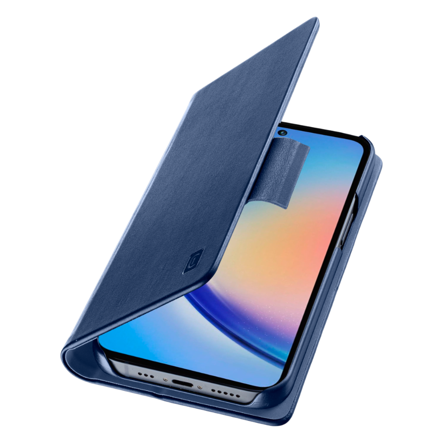 Cellularline Book Telefoonhoesje Voor Samsung Galaxy A35 Blauw