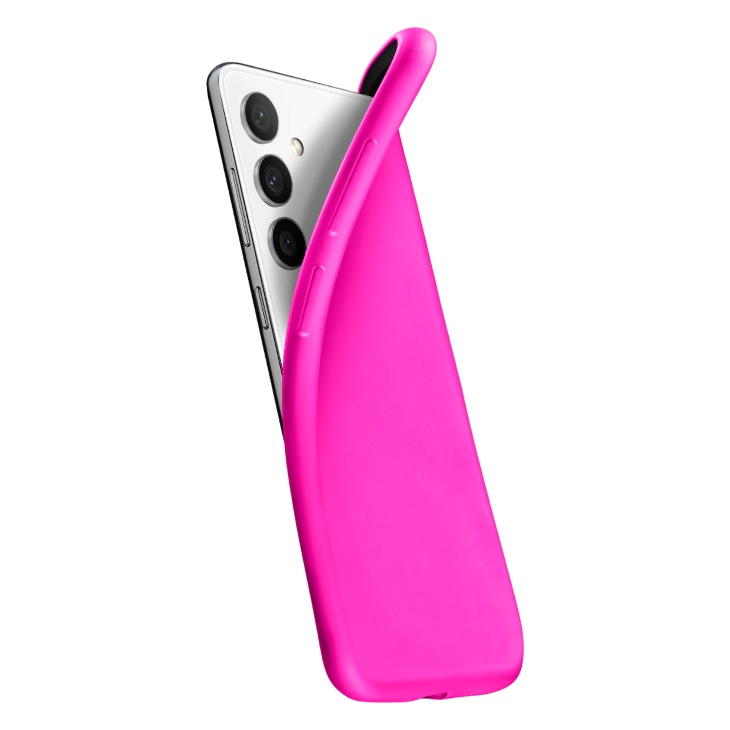 CELLULARLINE Chroma Telefoonhoesje voor Samsung Galaxy A35 Roze afbeelding