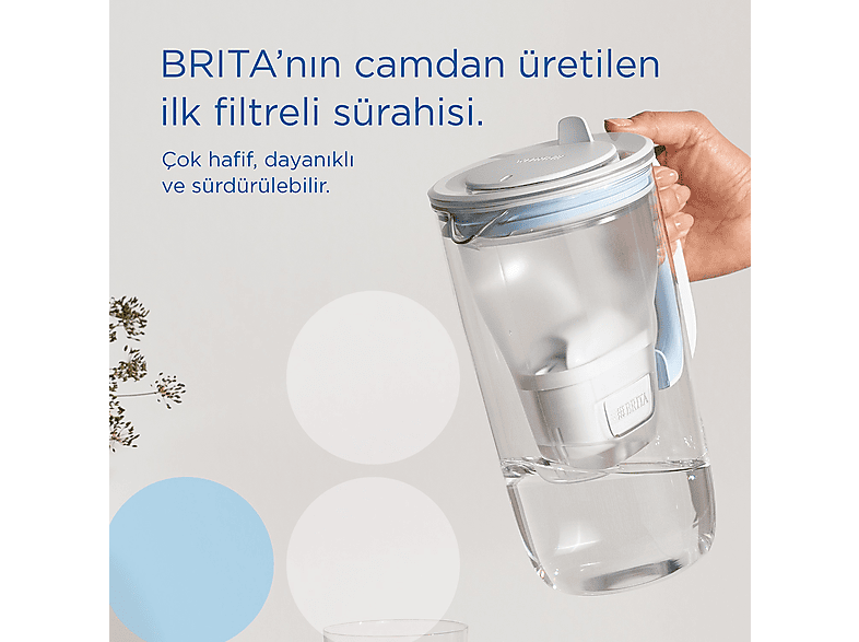 BRITA Cam Filtreli 2.5 L Sürahi Pro_1