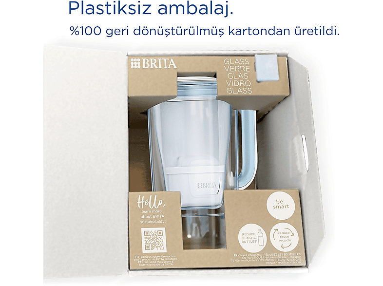 BRITA Cam Filtreli 2.5 L Sürahi Pro_5