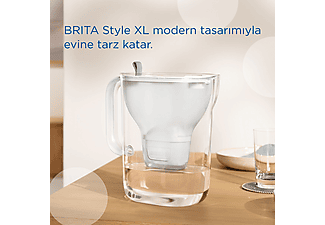 BRITA Style XL 3.6 L Filtreli Sürahi Pro Gri_1