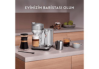 NESPRESSO Vertuo Creatista Pro Kapsüllü Kahve Makinesi Metalik_3