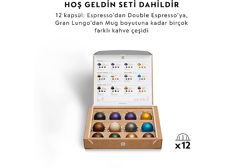 NESPRESSO Vertuo Creatista Pro Kapsüllü Kahve Makinesi Metalik_7