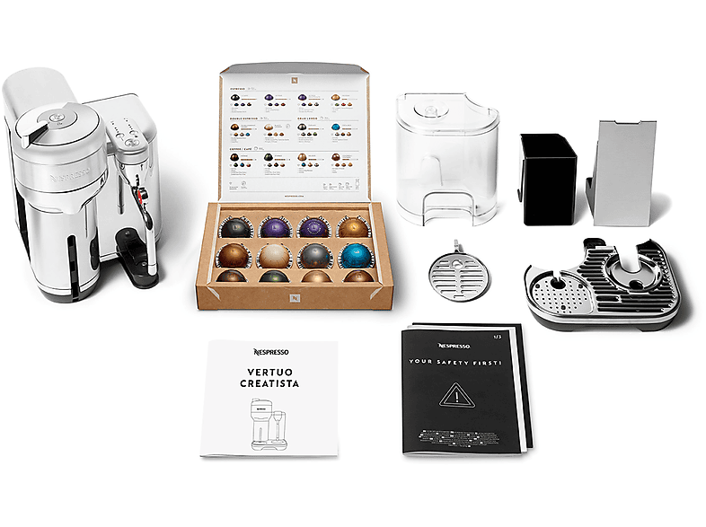 NESPRESSO Vertuo Creatista Pro Kapsüllü Kahve Makinesi Metalik_10