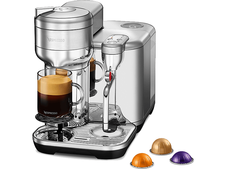 NESPRESSO Vertuo Creatista Pro Kapsüllü Kahve Makinesi Metalik_0