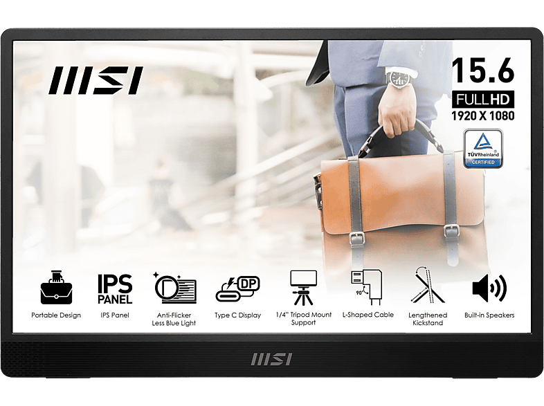 MSI Pro Mp161 E2 - 15.6 Inch Full-hd Ips (in-plane Switching)