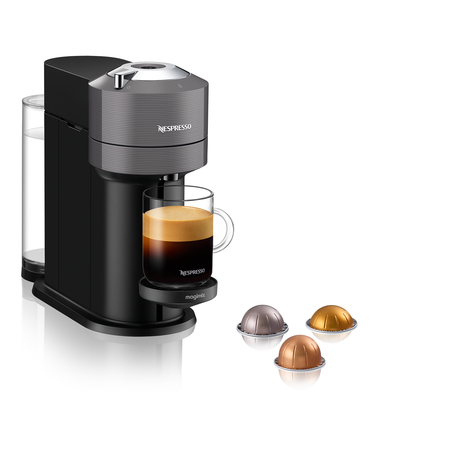 MAGIMIX  Nespresso Vertuo Next (11707B M70) - Machine à capsules - Anthracite