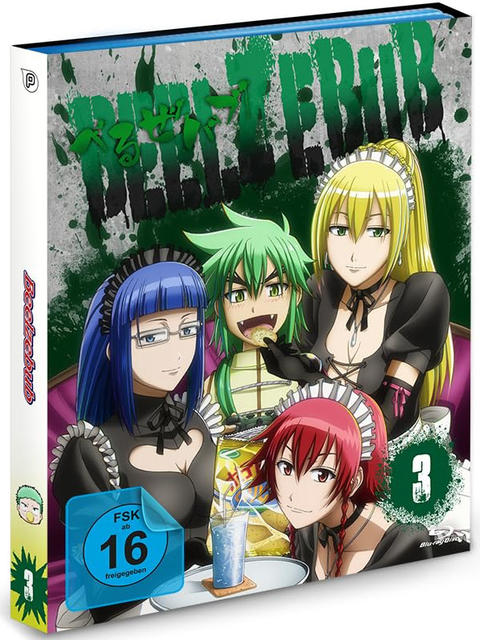 Anime-DVD-Box-Set mit vier Charakteren auf dem Cover.