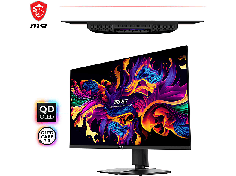 MSI MPG 271QRXDE, QD OLED, 26,5 Zoll WQHD Gaming Monitor 0,03 ms Reaktionszeit 360 Hz