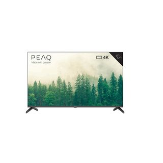 TV QLED 43" - PEAQ PTV 43AQU-5023C, UHD 4K, Android TV, HDR10, Dolby Audio, Triple Tunner, Negro