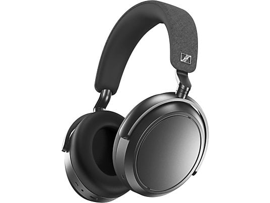 Auriculares inalámbricos - Sennheiser Momentum 4, Cancelación ruido adaptativa, Autonomía 60h, Bluetooth, Gris