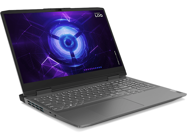 Portátil gaming - Lenovo LOQ 15IRH8, 15.6" FullHD, Intel® Core™ i5-12450H, 16GB RAM, 512GB SSD, GeForce RTX™ 4050, Windows 11 Home