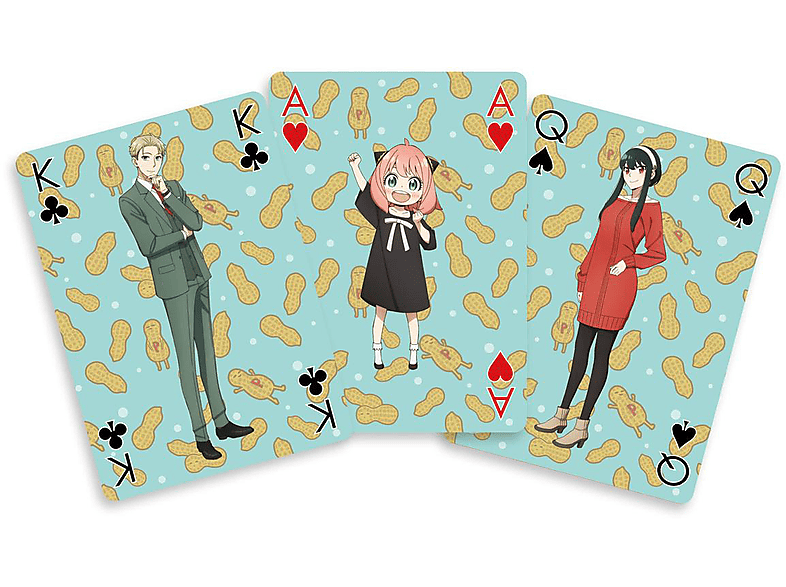 Crunchyroll Spielkarten Spy X Family Spielkarten