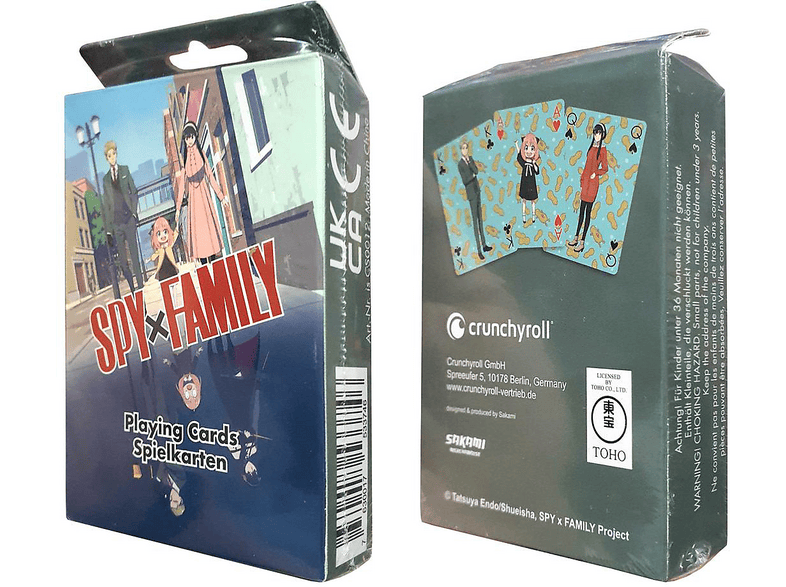 Crunchyroll Spielkarten Spy X Family Spielkarten — Foto 2 von 2