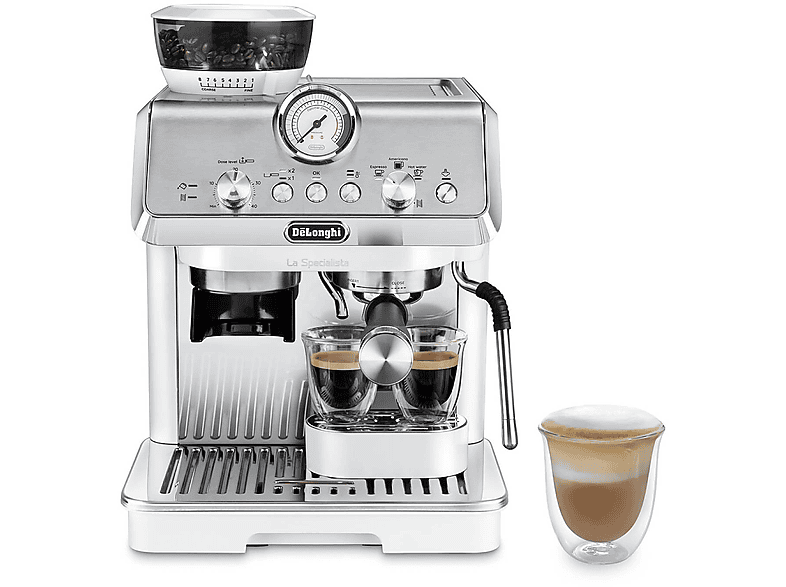 Macchina Caffè De'Longhi La Specialista Arte, 1400 W, Bianco