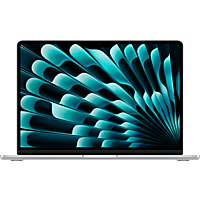 MediaMarkt APPLE MacBook Air (2024) Zilver - 13.6 inch - Apple M3 10-core GPU - 8 GB - 512 GB aanbieding