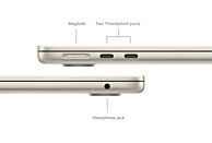 APPLE MacBook Air (2024) Sterrenlicht - 13.6 inch - Apple M3 10-core GPU - 8 GB - 512 GB