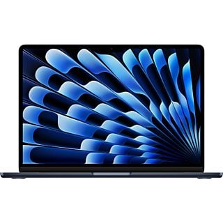 APPLE MacBook Air (2024) Middernacht - 13.6 inch - Apple M3 8-core GPU - 8 GB - 256 GB
