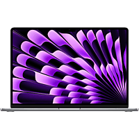 MediaMarkt APPLE MacBook Air (2024) Spacegrijs - 15.3 inch - Apple M3 10-core GPU - 16 GB - 256 GB aanbieding