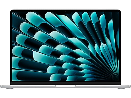 APPLE MacBook Air (2024) Zilver - 15.3 inch - Apple M3 10-core GPU - 8 GB - 256 GB