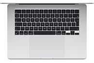 APPLE MacBook Air (2024) Zilver - 15.3 inch - Apple M3 10-core GPU - 8 GB - 256 GB