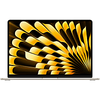 MediaMarkt APPLE MacBook Air (2024) Sterrenlicht - 15.3 inch - Apple M3 10-core GPU - 24 GB - 512 GB aanbieding