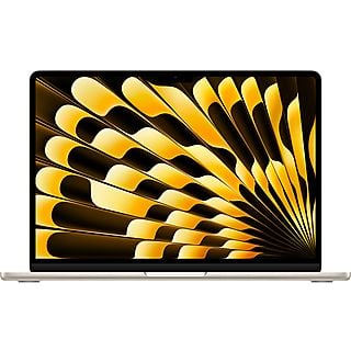 Apple MacBook Air (2024), 13,6", Chip M3, GPU de 8 núcleos, 8 GB RAM, 256GB de SSD, Teclado Magic Keyboard Touch ID, macOS, Blanco estrella