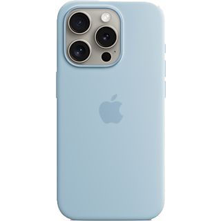 Apple Funda de silicona con MagSafe para el iPhone 15 Pro, Azul claro