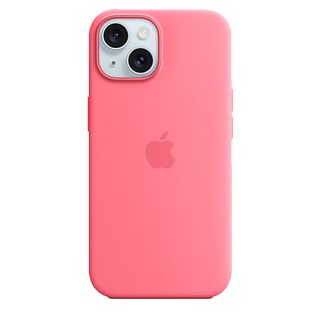 Apple Funda de silicona con MagSafe para el iPhone 15, Rosa