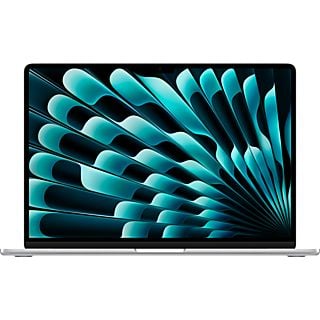 Apple MacBook Air (2024), 15,3", Chip M3, GPU de 10 núcleos, 8 GB RAM, 256GB de SSD, Teclado Magic Keyboard Touch ID, macOS, Plata