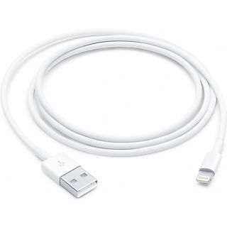 APPLE MUQW3ZM/A - Lightning auf USB Kabel, 1 m, Weiss