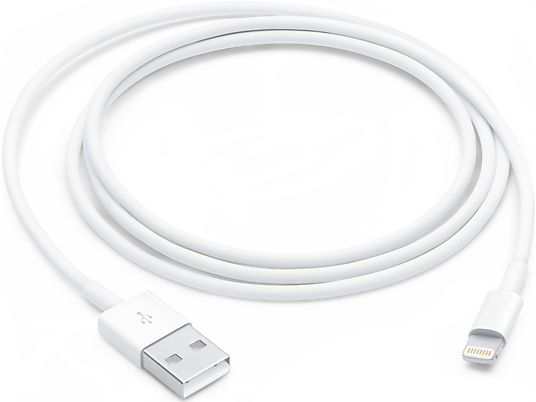 APPLE MUQW3ZM/A - Lightning auf USB Kabel, 1 m, Weiss