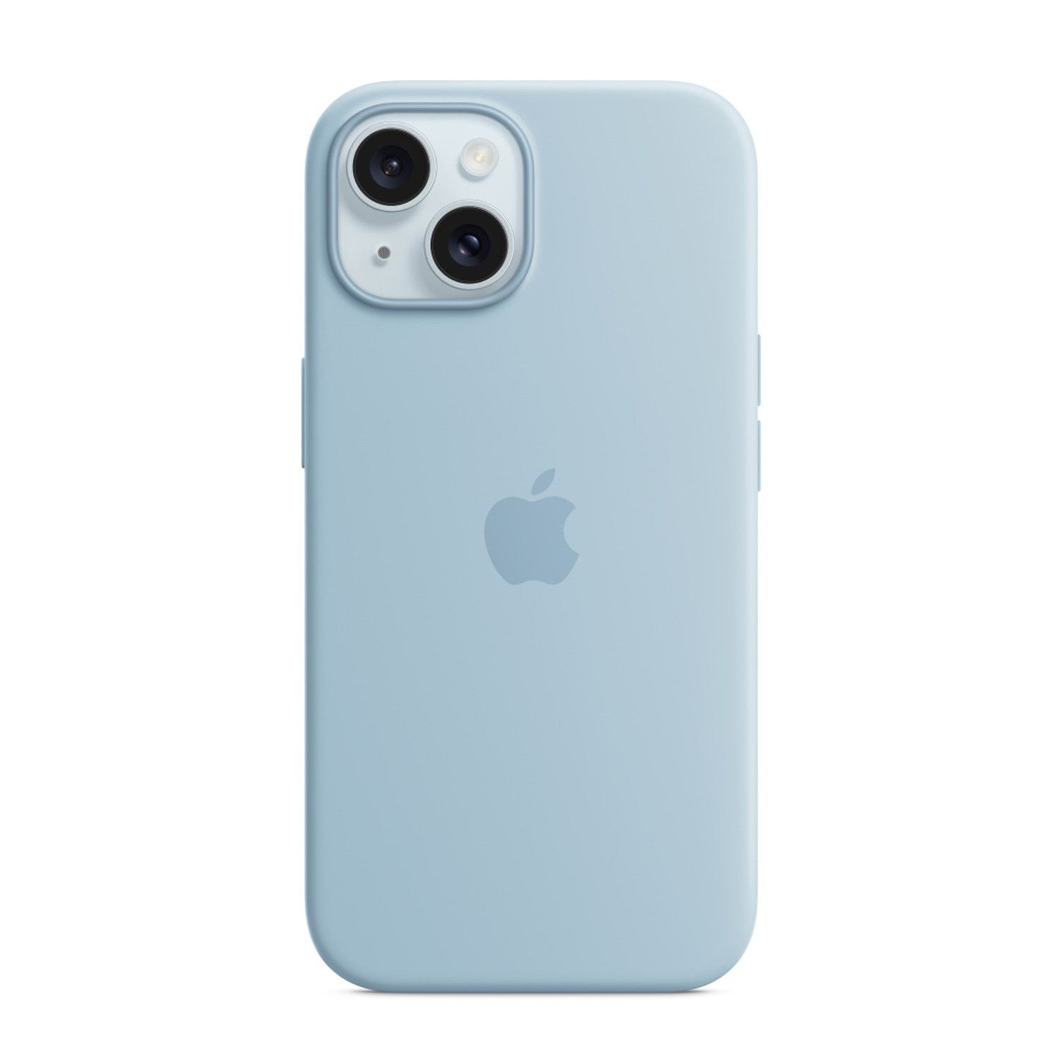 Apple Custodia MagSafe in silicone per iPhone 15 - Blu chiaro