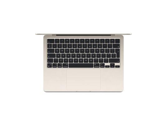 APPLE MacBook Air (2024) M3 - Notebook (13.6 ", 256 GB SSD, Starlight)