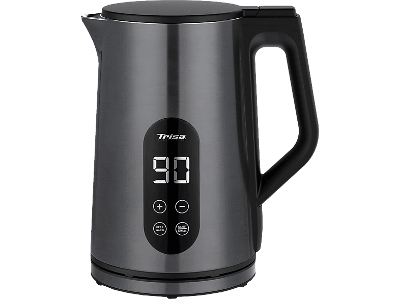 TRISA Digital Boil Wasserkocher, Anthrazit