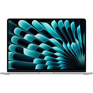 APPLE MacBook Air (2024) M3 - Ordinateur portable (15.3 ", 256 GB SSD, Silver)