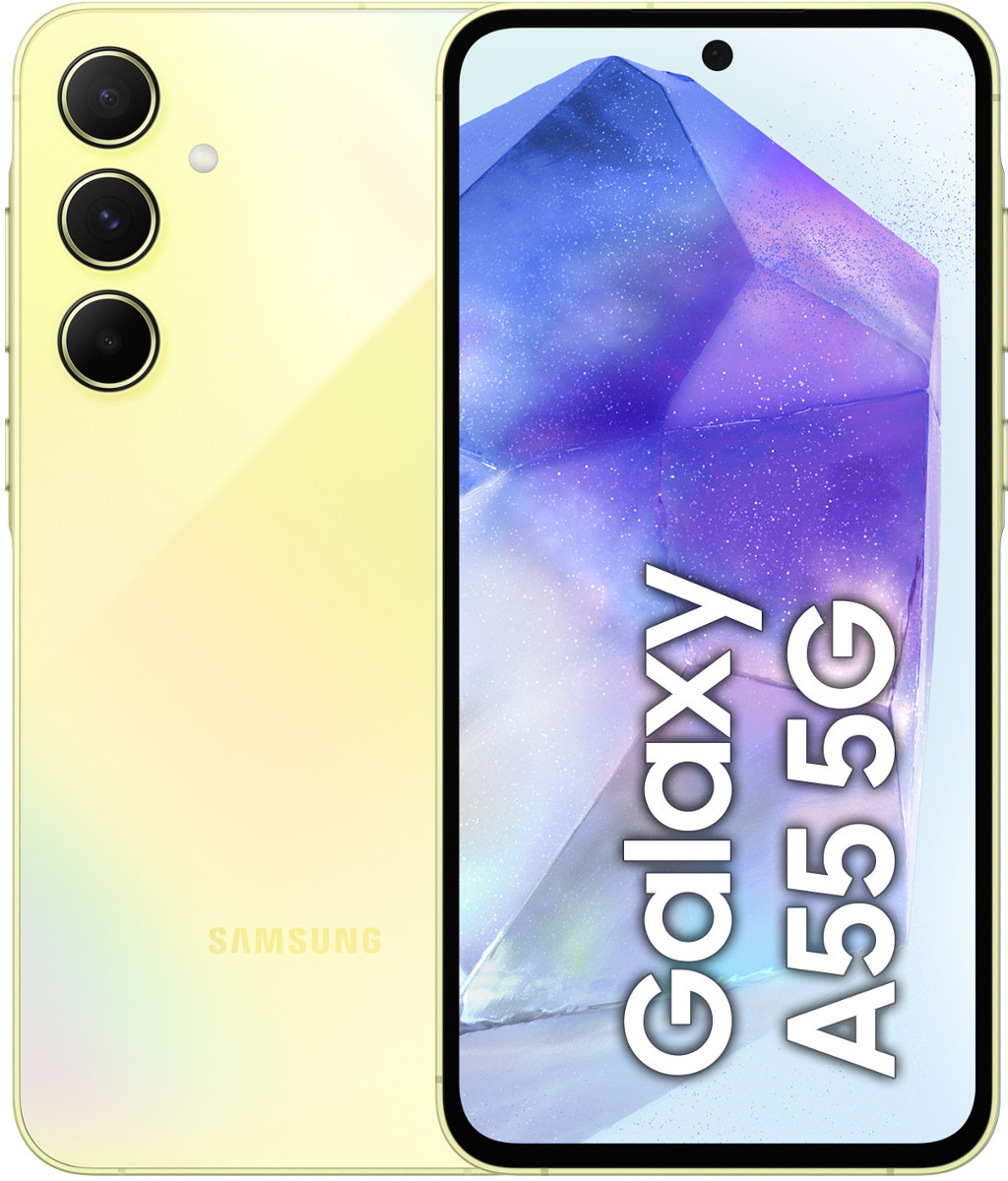 Smartfon SAMSUNG Galaxy A55 5G 8/256 GB Żółty