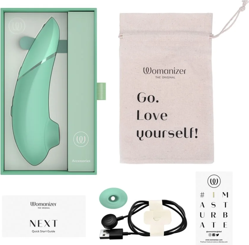 WOMANIZER Next - Stimolatore clitorideo (Verde salvia)